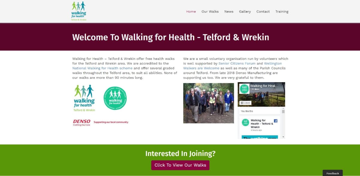 Walking for Health - Telford & Wrekin